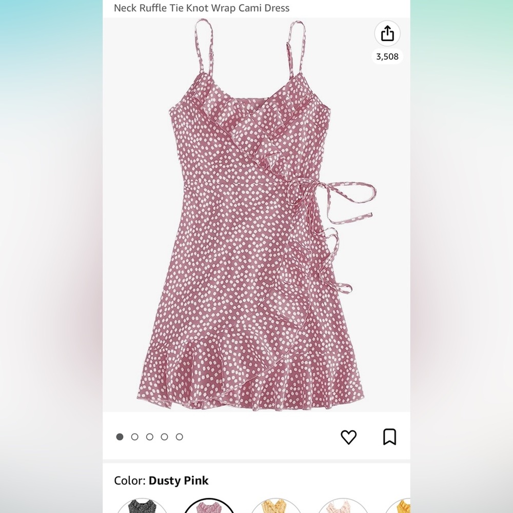 Summer Wrap around Dress